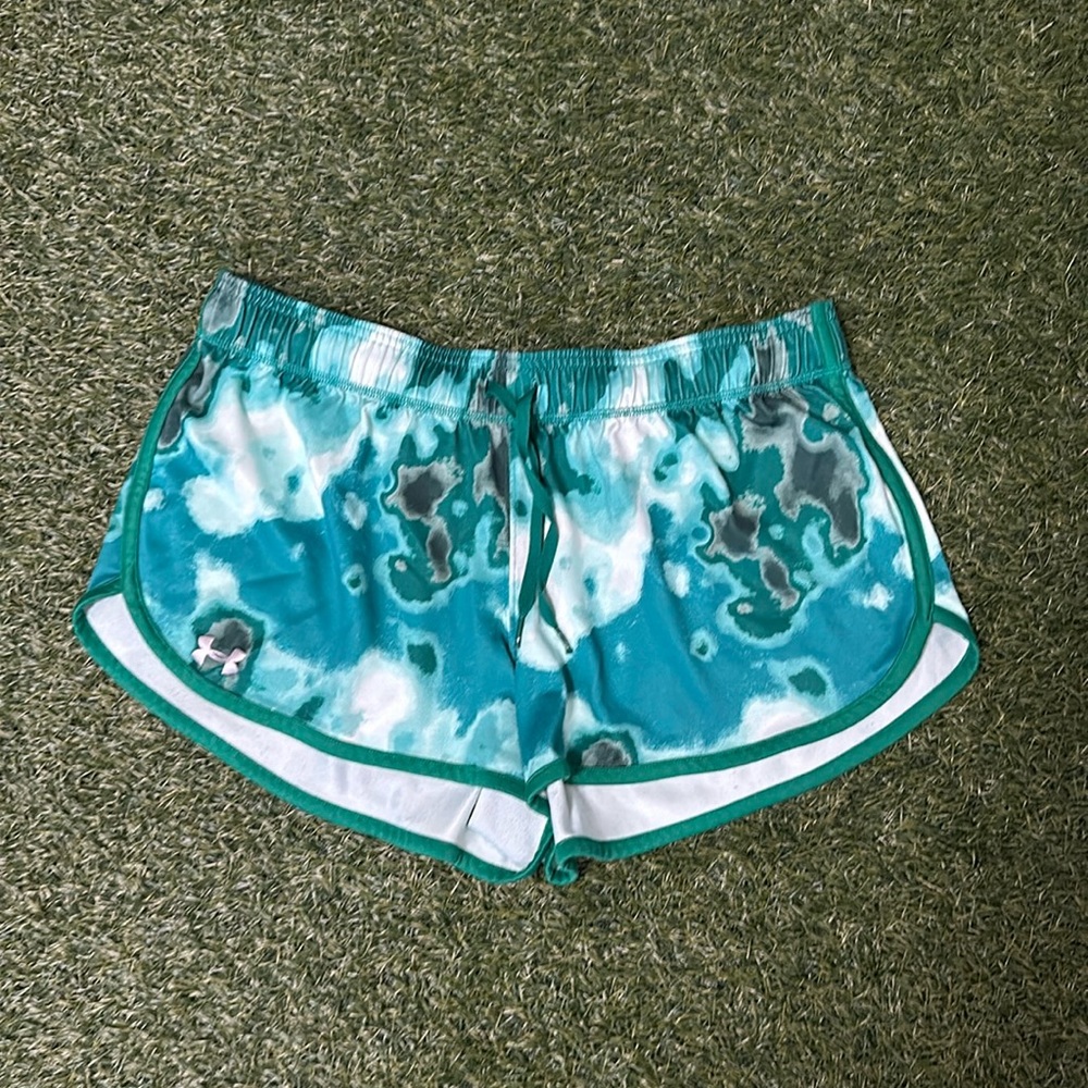 Under Armour teal athletic shorts